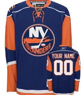 New York Islanders Customized Blue Jersey by Hockey David