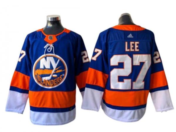 New York Islanders #27 Anders Lee Blue Home Jersey by Hockey David