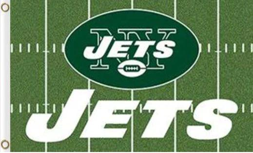 New York Jets Green Flag 3X5 Ft Polyester Banner USA 90x150cm by flagsjustdoit