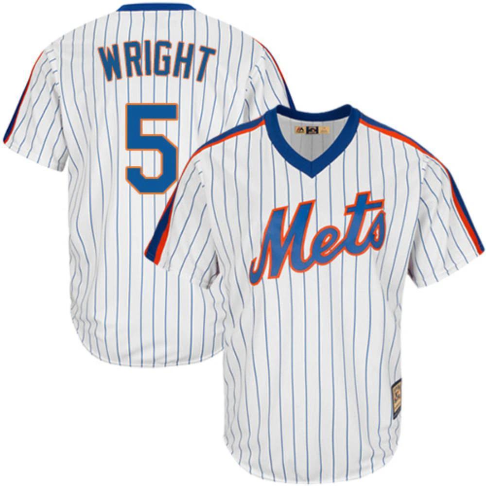 New York Mets David Wright White Throwback Pullover Jersey by My Store