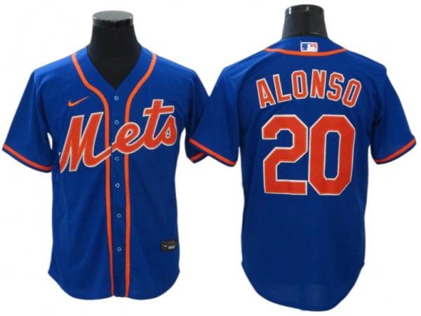 New York Mets #20 Pete Alonso Royal Alternate Cool Base Jersey by My Store