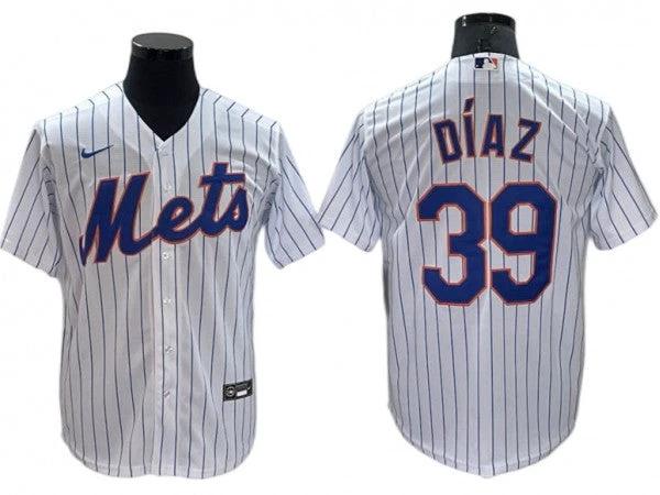 New York Mets #39 Edwin Díaz White Home Jersey by My Store