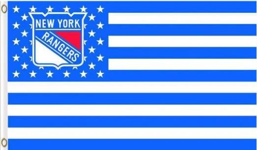 New York Rangers Star Flag 3X5Ft Polyester Digital Print Banner USA by flagsjustdoit