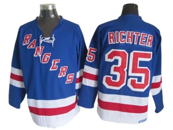 New York Rangers #68 Jaromir Jagr 1998 Vintage CCM Jersey - Navy by Hockey David