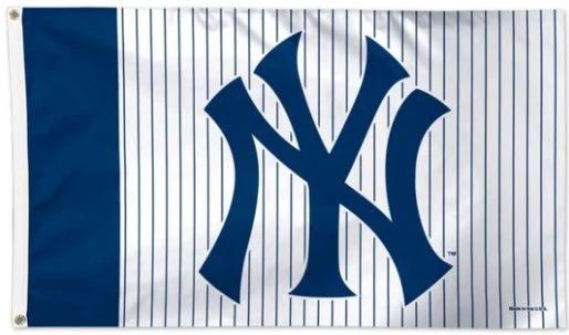 New York Yankees House flag 3X5Ft Banner USA Polyester with Brass Grommets by flagsjustdoit