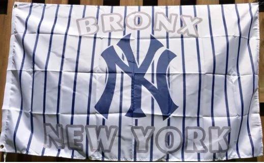 New York Yankees Sport Banner Large flag 3X5Ft Banner USA Polyester with Brass Grommets by flagsjustdoit
