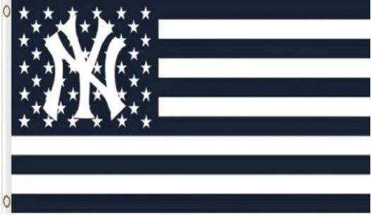 New York Yankees Star Stripes Nation flag 3X5Ft Banner USA Polyester with Brass Grommets by flagsjustdoit