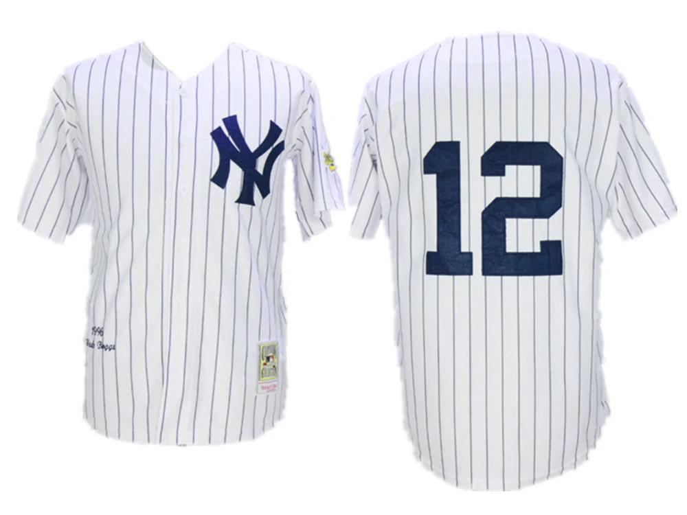 New York Yankees Wade Boggs 1996 White Throwback Jersey by My Store