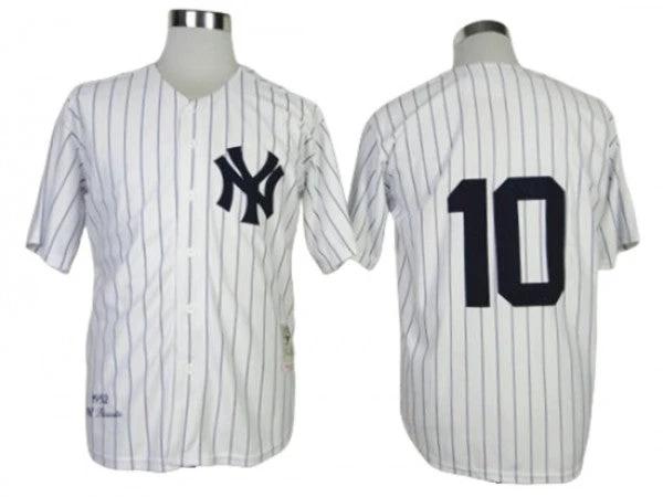 New York Yankees #10 Phil Rizzuto White 1952 Throwback Jersey by My Store