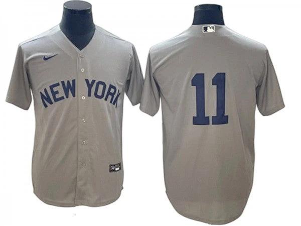 New York Yankees #11 Anthony Volpe Away Limit Jersey - Gray by My Store
