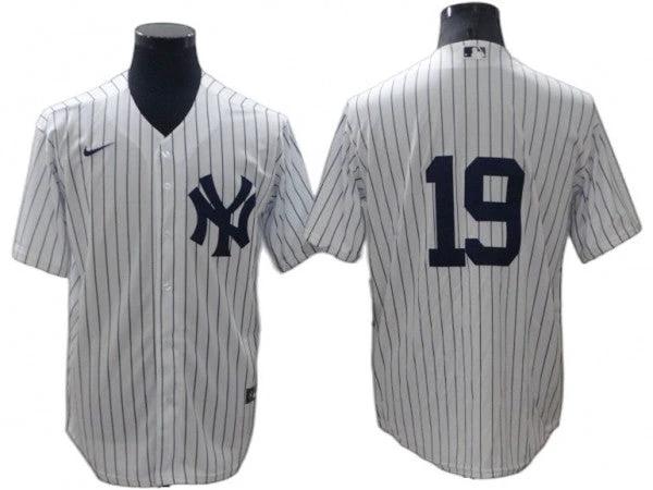 New York Yankees #19 Home Limit Jersey - White by My Store