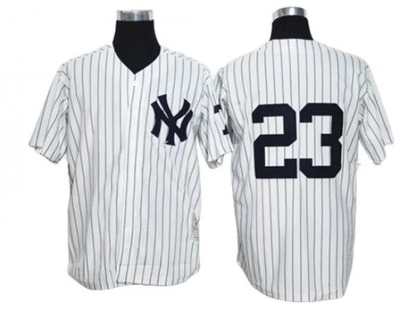 New York Yankees #23 Don Mattingly White 1961 Throwback Jersey by My Store