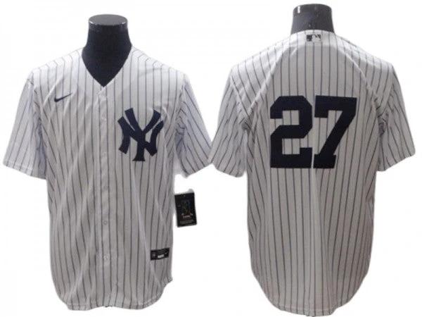 New York Yankees #27 Giancarlo Stanton Home Limit Jersey - White by My Store