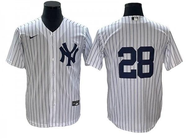 New York Yankees #28 Josh Donaldson White Home Cool Base Jersey by My Store
