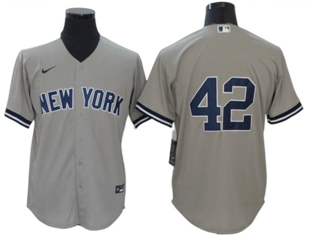 New York Yankees #42 Mariano Rivera Gray Road Limited Jersey by My Store