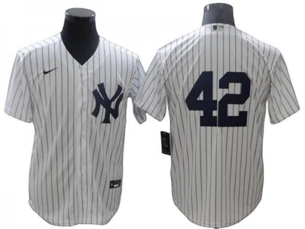 New York Yankees #42 Mariano Rivera White Home Limit Jersey by My Store