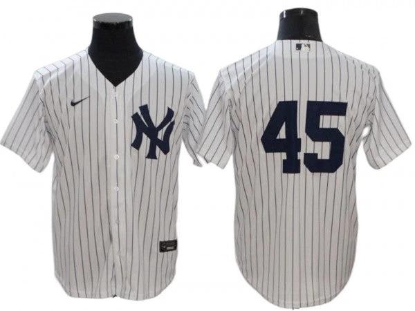 New York Yankees #45 Gerrit Cole Home Limit Jersey - White by My Store