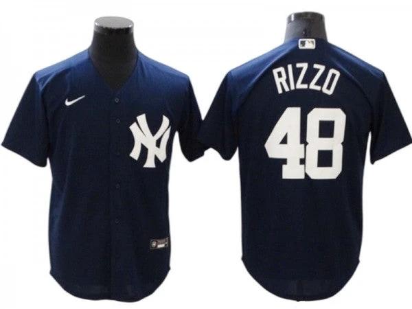 New York Yankees #48 Anthony Rizzo Navy Cool Base Jersey by My Store
