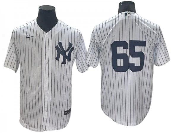 New York Yankees #65 Nestor Cortes Home Limit Jersey - White by My Store