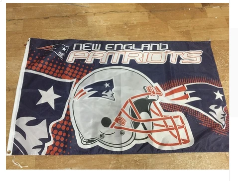 New England Patriots Flag-3x5FT NFL Banner-100% polyester-super bowl by flagsshop