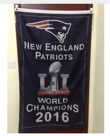 New England Patriots Flag-3x5FT NFL Banner-100% polyester-super bowl by flagsshop