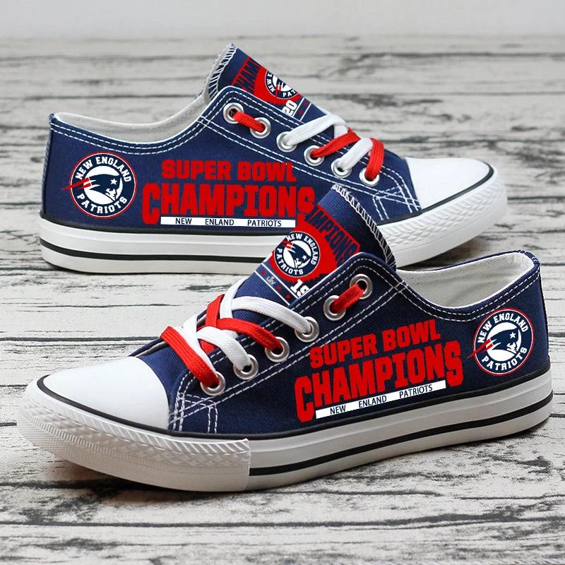 New England Patriots Sport Sneakers Shoes For Men Women Fans by Crocs