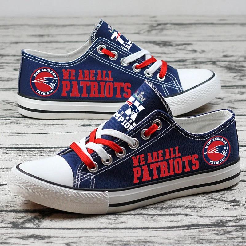 New England Patriots Sport Sneakers Shoes For Men Women Fans by Crocs