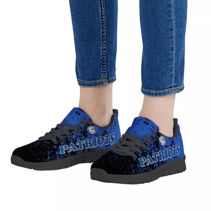 New England Patriots American Flag NLF Sneaker Shoes by Crocs