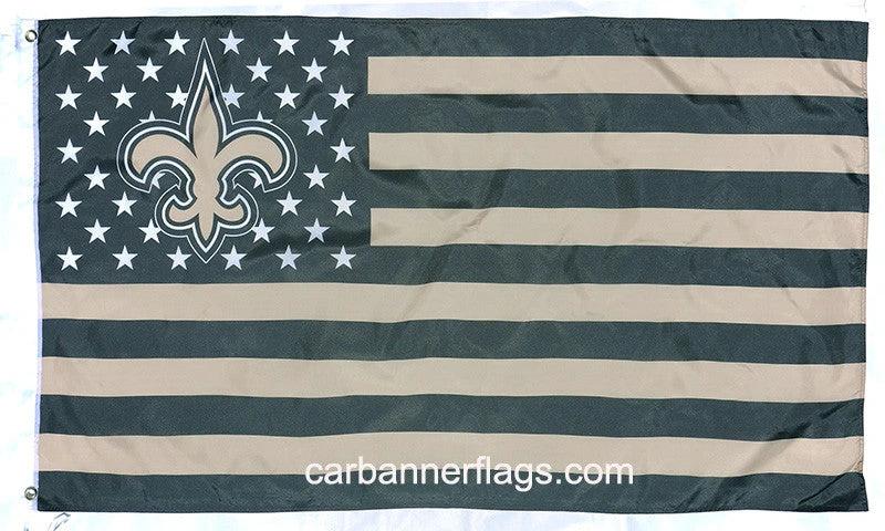 New Orleans Saints Flag-3x5FT NFL Banner-100% polyester- Free shipping for USA by flagsshop
