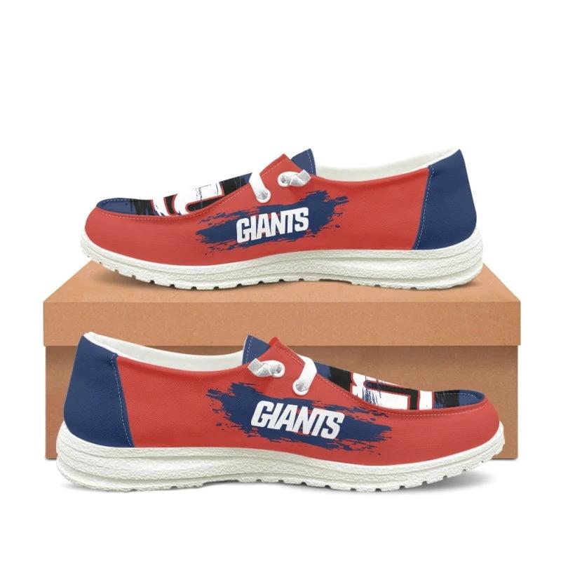 New York Giants V1 BZ15 Sneakers Shoes For Men Women Fans by Crocs