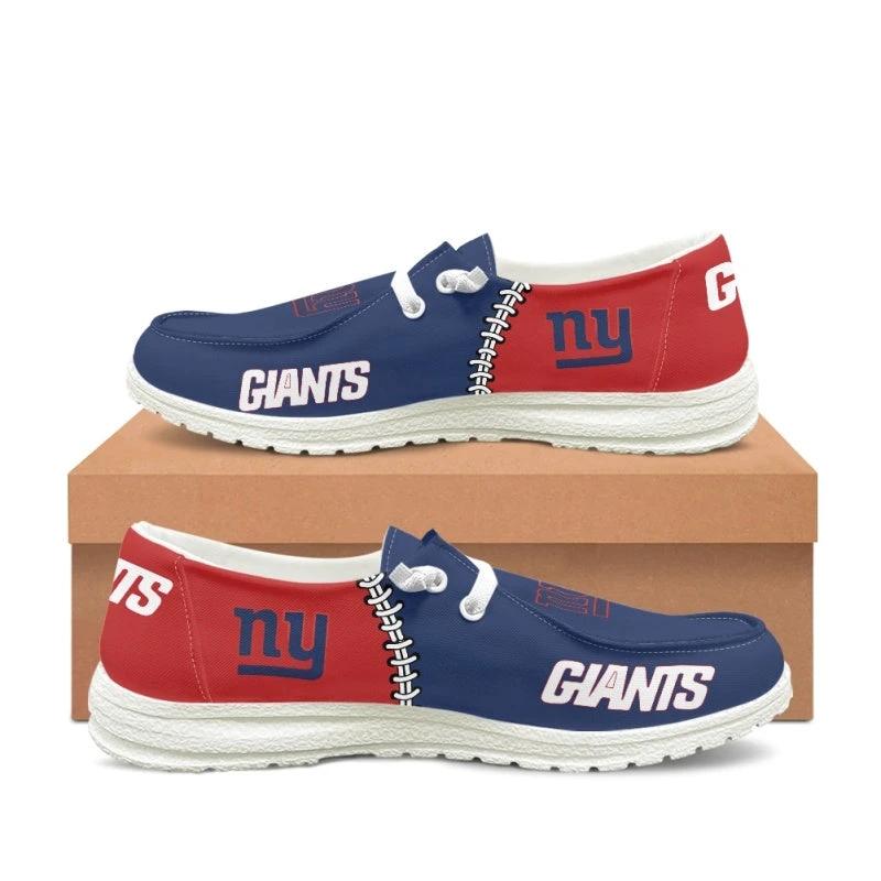 New York Giants V1 BZ15 Sneakers Shoes For Men Women Fans by Crocs