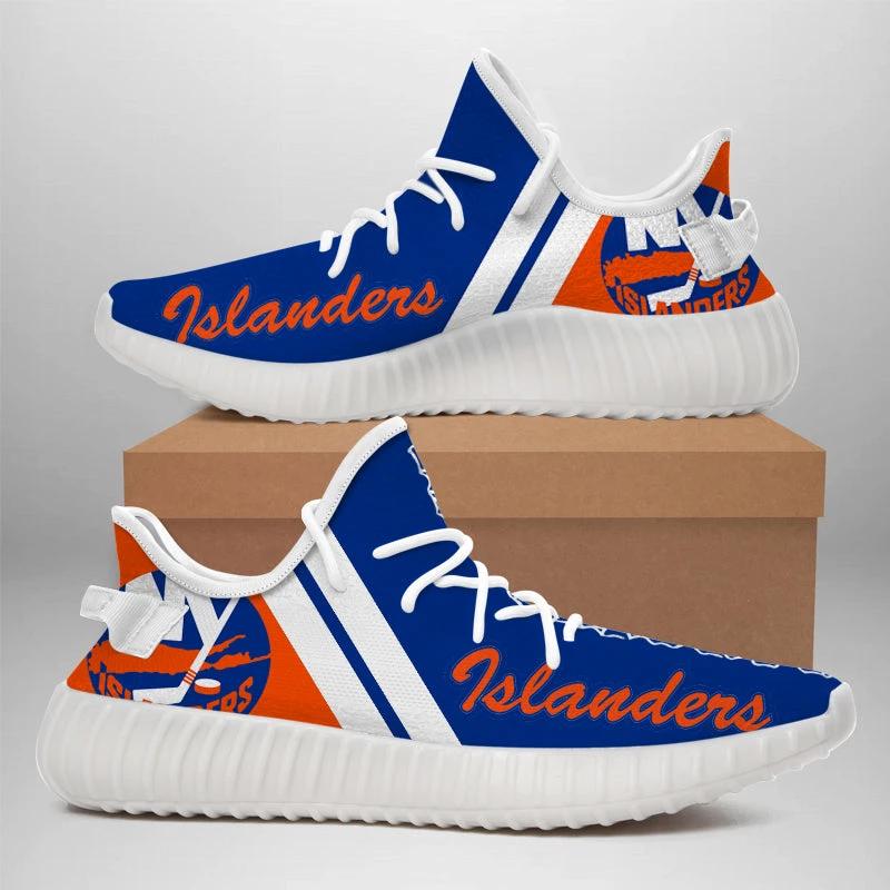 New York Islanders 350v Yeezy Sneakers For Men Women Fans by Crocs