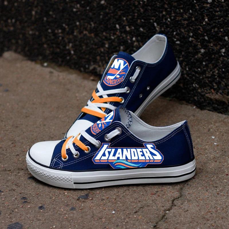 New Jersey Devils Low Top Canvas Sport Sneakers Shoes For Men Women Fans by Crocs