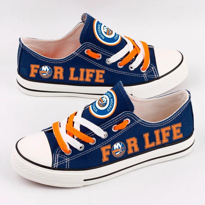 New Jersey Devils Low Top Canvas Sport Sneakers Shoes For Men Women Fans by Crocs