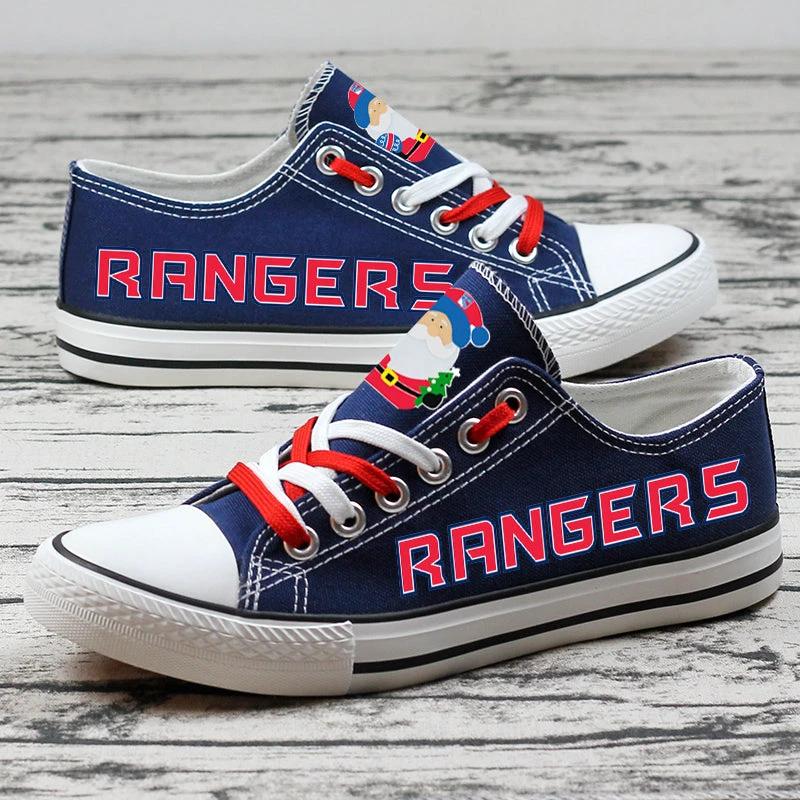 New York Rangers Low Top Canvas Sport Sneakers Shoes For Men Women Fans by Crocs