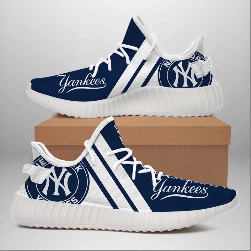 New York Yankees 350v Yeezy Sneakers For Men Women Fans by Crocs