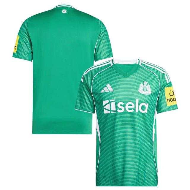 Newcastle United 2025-26 Away Match Jersey – Green by Soccer Jersey