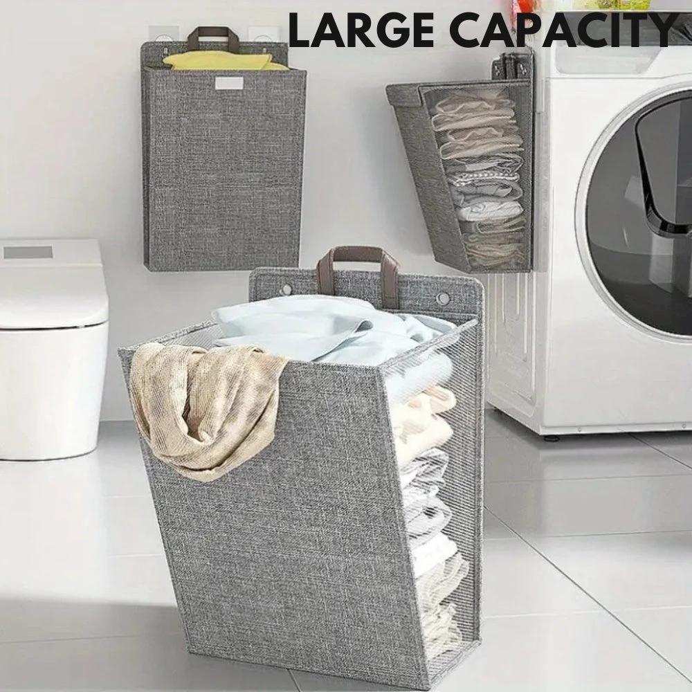 Nexa Foldable Hanging Laundry Basket by Casa & Beyond