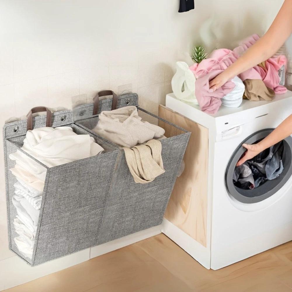 Nexa Foldable Hanging Laundry Basket by Casa & Beyond