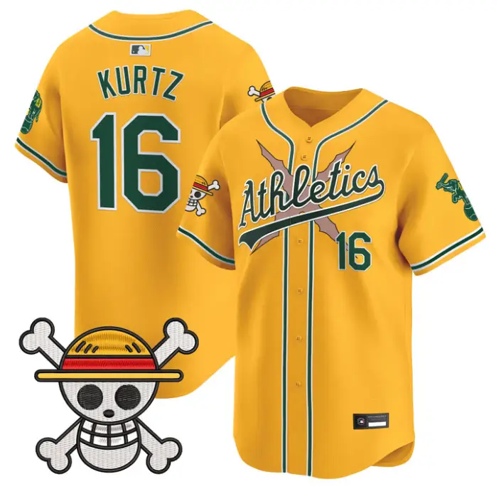 Nick Kurtz Jersey #16 Athletics One Piece Vapor Premier Stitched by My Store