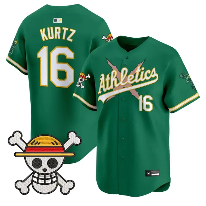 Nick Kurtz Jersey #16 Athletics One Piece Vapor Premier Stitched by My Store