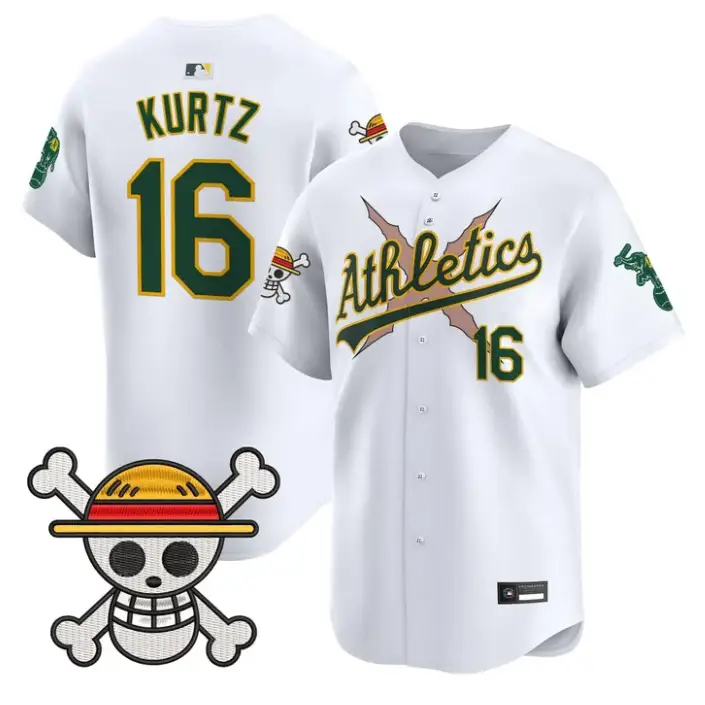 Nick Kurtz Jersey #16 Athletics One Piece Vapor Premier Stitched by My Store