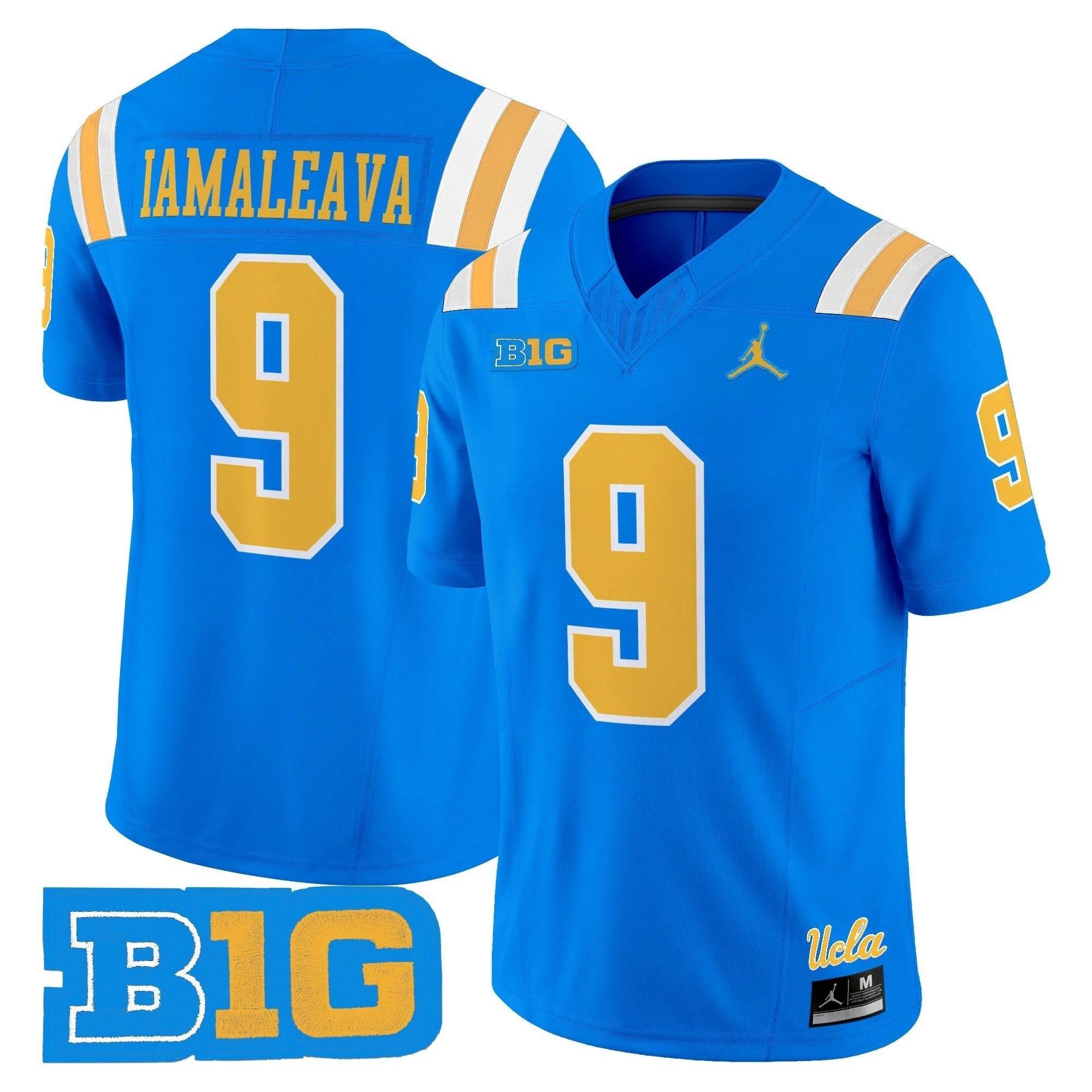 Nico Iamaleava Jersey #9 UCLA Bruins Jersey 2025 Vapor Stitched Blue by My Store