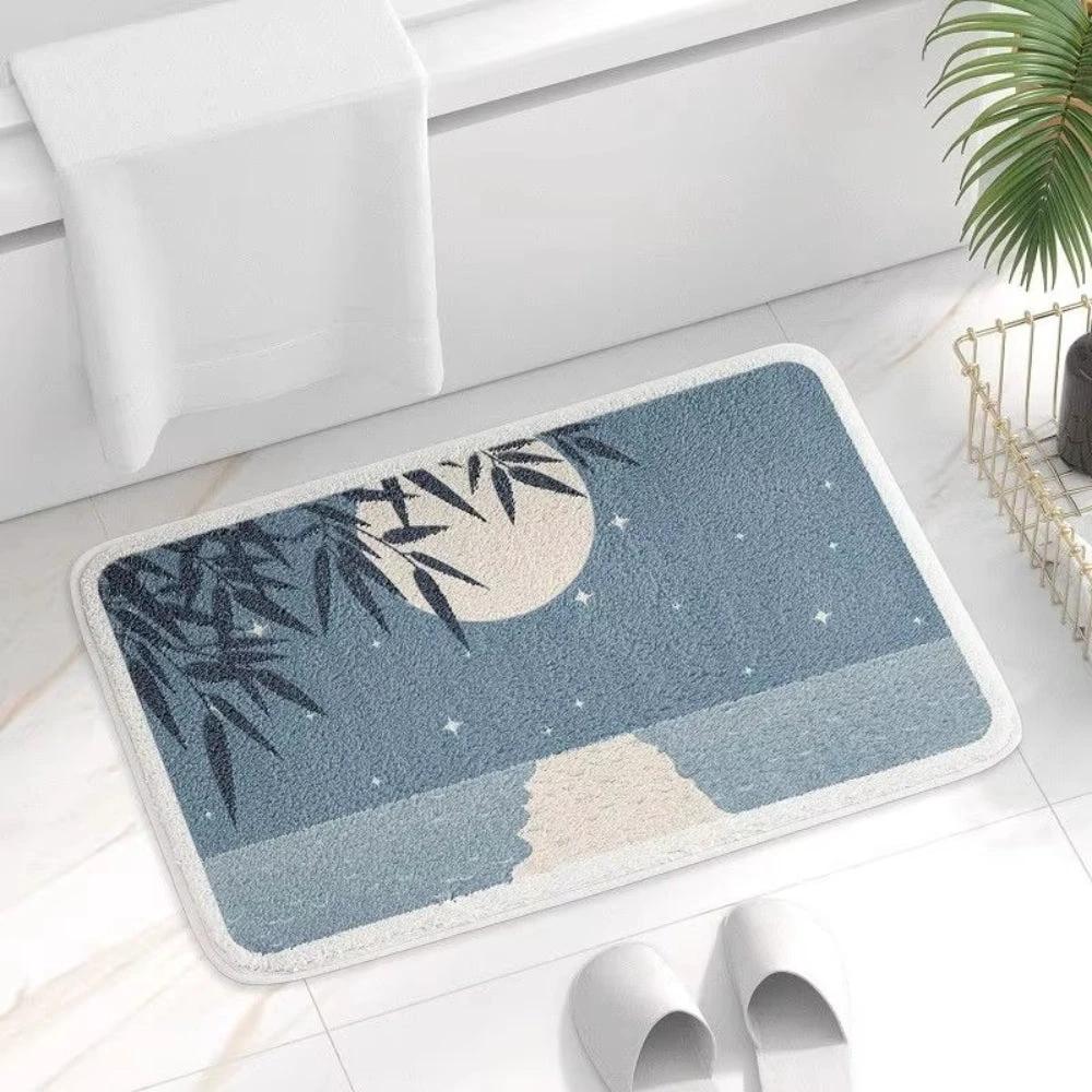 Night Sky Absorbent Bath Mat by Casa & Beyond