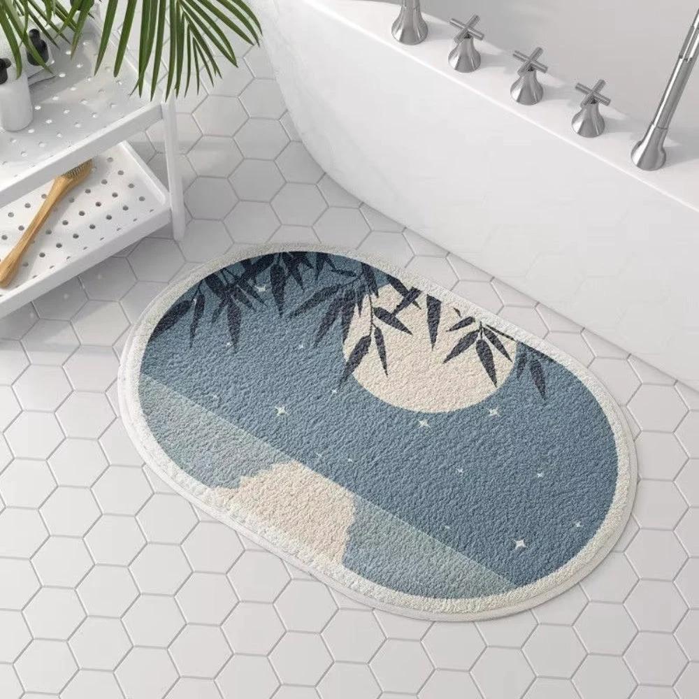 Night Sky Absorbent Bath Mat by Casa & Beyond