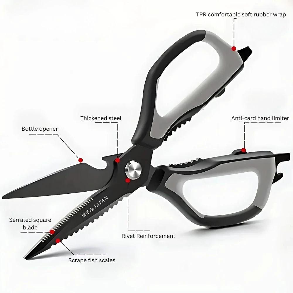 Nihon Edge Kitchen Scissors by Casa & Beyond