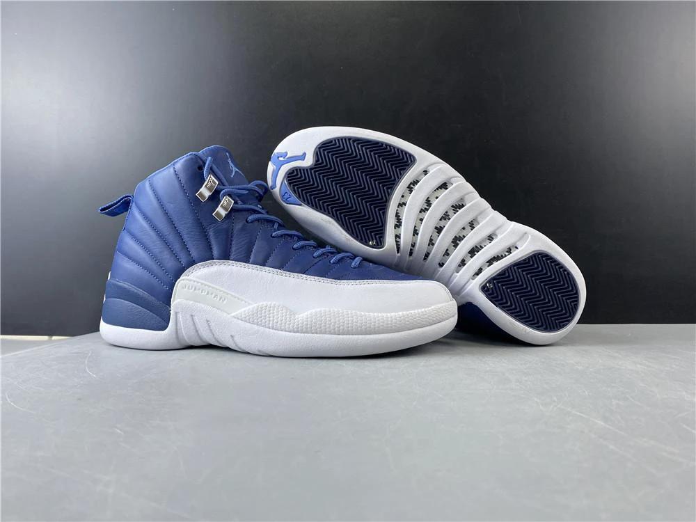 Air Jordan 12 Retro Stone Blue by Air Jordan