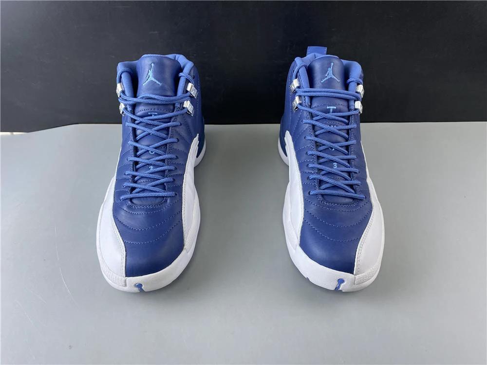 Air Jordan 12 Retro Stone Blue by Air Jordan