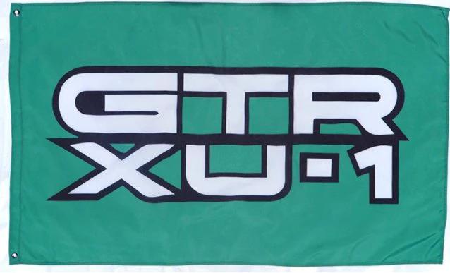 Nissan GTR XU-1 Flag 3X5 Ft Polyester Banner USA 90x150cm by flagsjustdoit