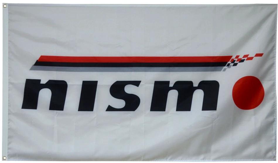 Nissan Nismo Car Flag 3X5 Ft Polyester Banner USA 90x150cm by flagsjustdoit